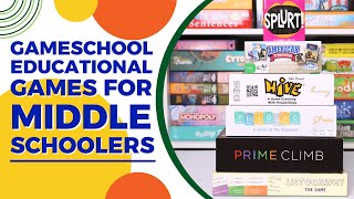 Educational Games for Your Middle Schoolers  Gameschooling during the Middle School Years [upl. by Reg]