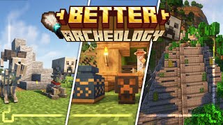 BetterArcheology  Minecraft 120 Mod Showcase  Structures Adventure Decoration Enchantments [upl. by Marianna]