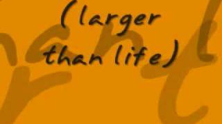 Larger Than Life by Backstreet Boys wlyrics [upl. by Shanley]