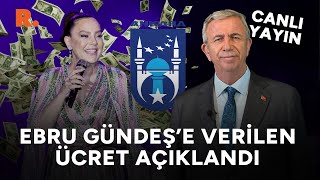 Mansur Yavaş Ebru Gündeş ve ekibine 4 milyon 750 bin lira ödendi CANLI [upl. by Cuthbert]