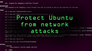 Defend Your Ubuntu System Against Network Attacks Tutorial [upl. by Ynahteb]