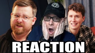 The Button feat Daniel Howell TomSka REACTION [upl. by Aivek]