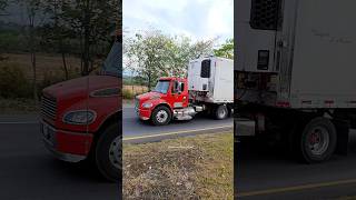 Hermosa Freightliner M2 tractomulas colombianas trailer traileros viral [upl. by Nilde]