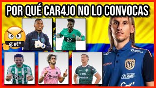 😡ESTOS JUGADORES DEBERIAN ESTAR CONVOCADOS EN ECUADOR PARA LAS ELIMINATORIAS SUDAMERICANAS [upl. by Helprin]