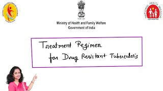 Treatment Regimen for Drug Resistant Tuberculosis Tuberculosis ntep RNTCP TBTREATMENT [upl. by Madlen]