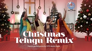 Christmas Telugu Remix Dance  Dance performance  CPH dance team [upl. by Ahsym]