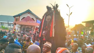 The Greatest Masquerade In Igboland  Ajofia Nnewi The Celebrity Masquerade At Ofala Nnewi 2023 [upl. by Apgar802]