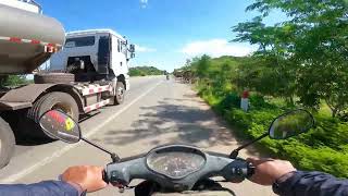 Street tour at Batheay district Kampong Cham province on 6A Road on June 2024 [upl. by Animrelliug]