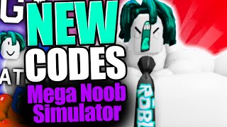 Mega Noob Simulator CODES  ROBLOX 2023 [upl. by Navoj61]