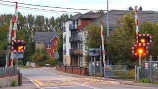 Aylesford Level Crossing Kent [upl. by Lemmie]