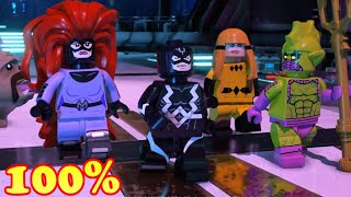 LEGO Marvel Super Heroes 2  100 Guide Level 13 Inhuman Nature  Gorgon [upl. by Aizahs]