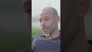 MASCHERANO SAYS MESSI COULD HAVE BEEN THE BEST DEFENDER 🤔 NexonIconsMatch shorts [upl. by Eelarbed]