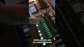 Drum and Bass Jam on these 2 drum machines [upl. by Repotsirhc]