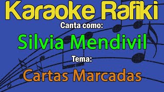 Silvia Mendivil  Cartas Marcadas Karaoke Demo [upl. by Fanchie]