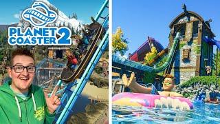 Planet Coaster 2 Is Finally HERE  First Look NEW Rides Water Parks amp MORE [upl. by Bracci]