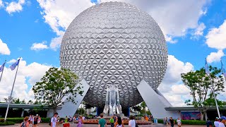 Spaceship Earth 2024  EPCOT Ride at Walt Disney World 4K60 POV [upl. by Sidnee]