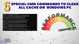 How To Clear Your Cache and Cookies using Command Prompt [upl. by Amadis]