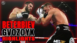 ARTUR BETERBIEV UNIFIES MAKES HISTORY vs Oleksandr Gvozdyk  FULL HIGHLIGHTS [upl. by Ylac]