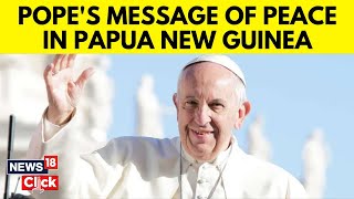 Pope Francis News  Pope Francis Leaves Papua New Guinea  Pope Francis Visits East Timor  N18G [upl. by Dosh92]