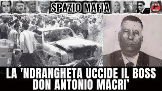 La Ndrangheta calabrese uccide il boss Don Antonio Macrì Intervista inedita ad un testimone [upl. by Karlene]