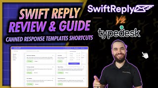 SwiftReply VS TypeDesk Canned Response Templates LTD 10 Days Left On AppSumo 💻 Josh Pocock [upl. by Illoh]