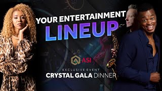 Your Entertainment Lineup  ASI Crystal Gala Dinner 2023 [upl. by Notxam]