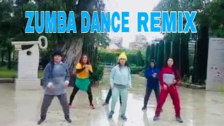 ZUMBA DANCE REMIX  FITNESS  WORKOUT  FRIENDSHIP GROUP  evalozano8133 [upl. by Belter]