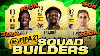 BEST OVERPOWERED META STARTER TEAM 50K 100K 150K 200K 250K 300K  FIFA 21 ULTIMATE TEAM [upl. by Aiden]