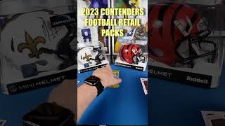 2023 CONTENDERS FOOTBALL RETAIL PACKS footballsportscards nfl footballcards contenders [upl. by Augy]