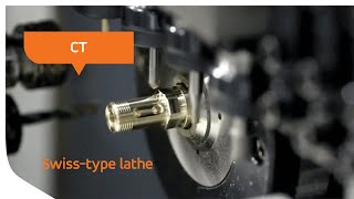 Tornos CT  Swisstype lathe [upl. by Aremihc142]