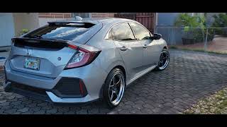 2019 Honda Civic Hatchback EX Cosmis XT005R 18x9 [upl. by Inanaup920]