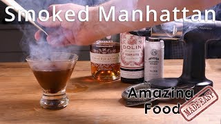 Smoked Manhattan Cocktail [upl. by Chambers175]