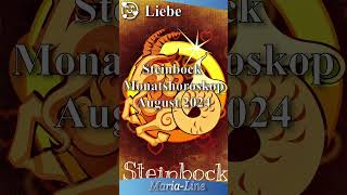 Steinbock LIEBE ❤️ Horoskop August 2024 [upl. by Rosario]