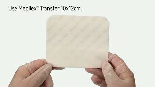 How to apply Mepilex Transfer to hands [upl. by Eterg173]