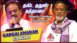 Gangai Amaran Concert  Thakita Thadimi Song  Salangai Oli Tamil Movie Songs  Ilaiyaraaja [upl. by Suckow]