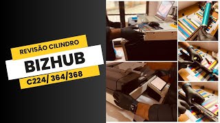 Como revisar Cilindro Bizhub C224 C284 C368 [upl. by Ellehcsor]