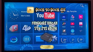 Unlock Firmware aero ringan dan stabil untuk tv box android stb zte b860h v1 amp v2 [upl. by Atinyl]