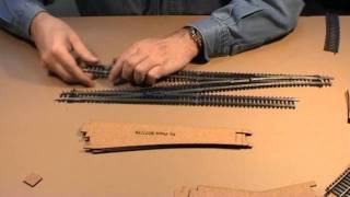 Part 2 Proses PreCut Cork Bed System for HO model Railway Tracks [upl. by Eisseb]