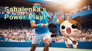 Australian Open 2024 Highlights Sabalenkas Stunning Start [upl. by Clyve650]