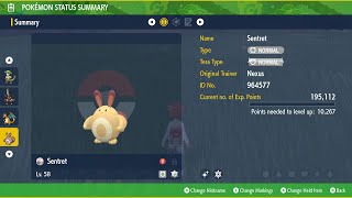 Shiny Sentret 2 in Violet from a mass outbreak [upl. by Audy]