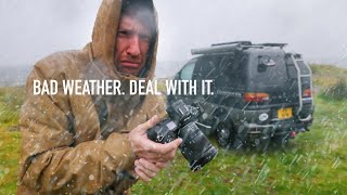 How to Deal with Rain  Landscape Photography [upl. by Eydie]