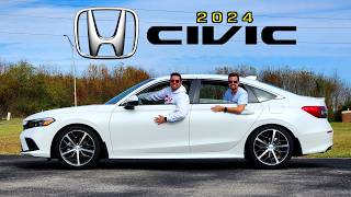 2024 Honda Civic  Is this the PERFECT Small Sedan Hybrid Finally Here [upl. by Preiser]