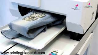 How to print tshirts using DTG printers Cheap tshirt printing [upl. by Nyrak]