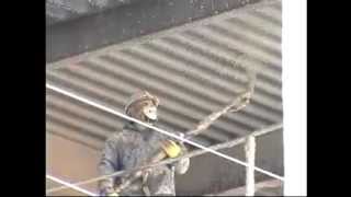 SprayApplied Cementitious Fire Resistive Material SFRM or Field Testing Video [upl. by Taylor]