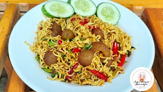 Dijamin Ketagihan ‼️ Mie Sayur Kikil Sederhana [upl. by Ahsemot776]