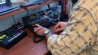 Voltage Research Lab 2 and Digitone improvisation 93024 [upl. by Aphrodite]