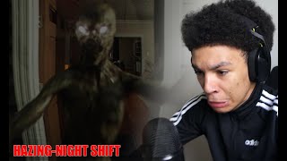 This Horror game was hilarious  Hazing  Night Shift [upl. by Neelyt]