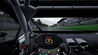 ACC Monza Lamborghini Huracan ST 2015 Light Rain Track Guide Hotlap  Telemetry [upl. by Enyawal]