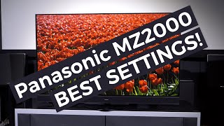 Panasonic MZ2000 BEST PICTURE SETTINGS  Filmmaker Mode amp Dolby Vision Dark [upl. by Lezirg]