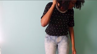 DIY Bleached Jeans [upl. by Bryon]